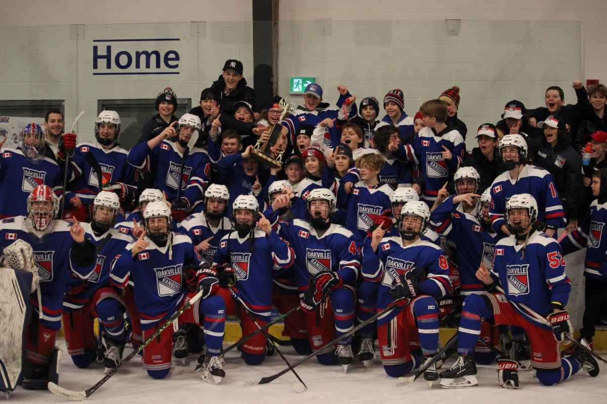 Oakville Rangers U15 AAA team makes history Oakville News